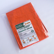 Тент X-TREME 2×3 м двосторонній (помаранчевий/чорний, 100 г/м²) з люверсами