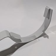 Довге кріплення для жолоба Ø110 мм – 38 см, фарбоване