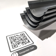 Жолоб оцинкований - 2м. д.110мм (0,4мм)